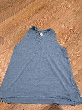 Athleta Light Blue Crewneck Tank